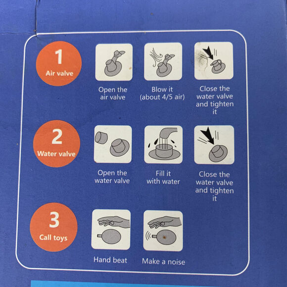 Tummy Play Time Mat for Baby Boys and Girls Over 3 Months, Inflatable Water Mat - Picture 9 of 11